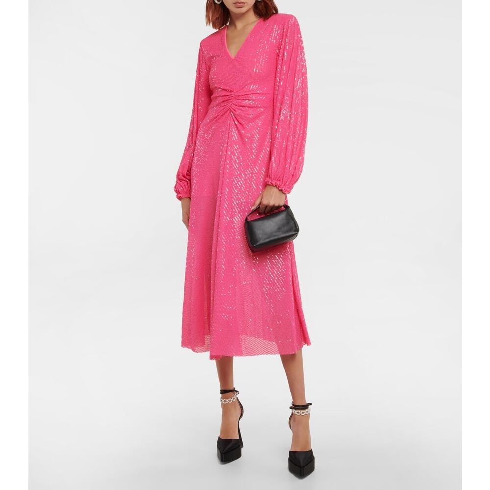 Rotate
Sequined midi dress🟨